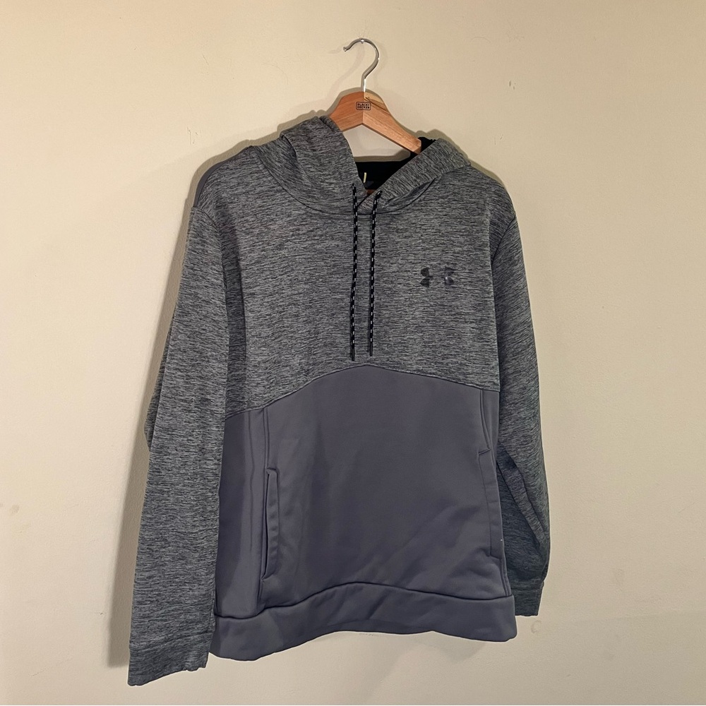 Under Armour Men’s Grey Hoodie - Size Large